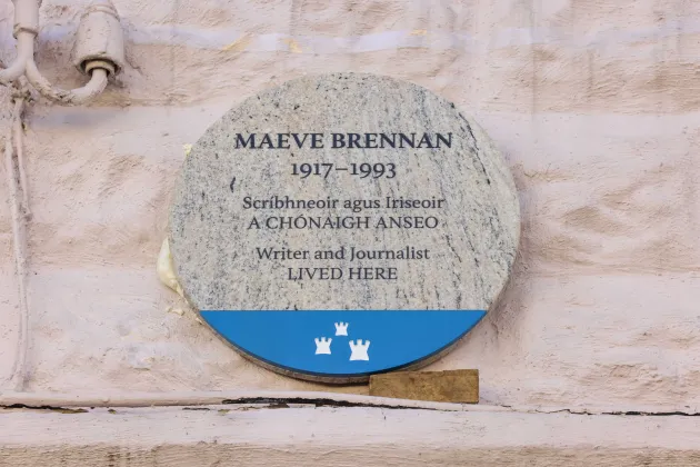 Dublin City Council unveils plaque to Dublin born literary giant Maeve Brennan