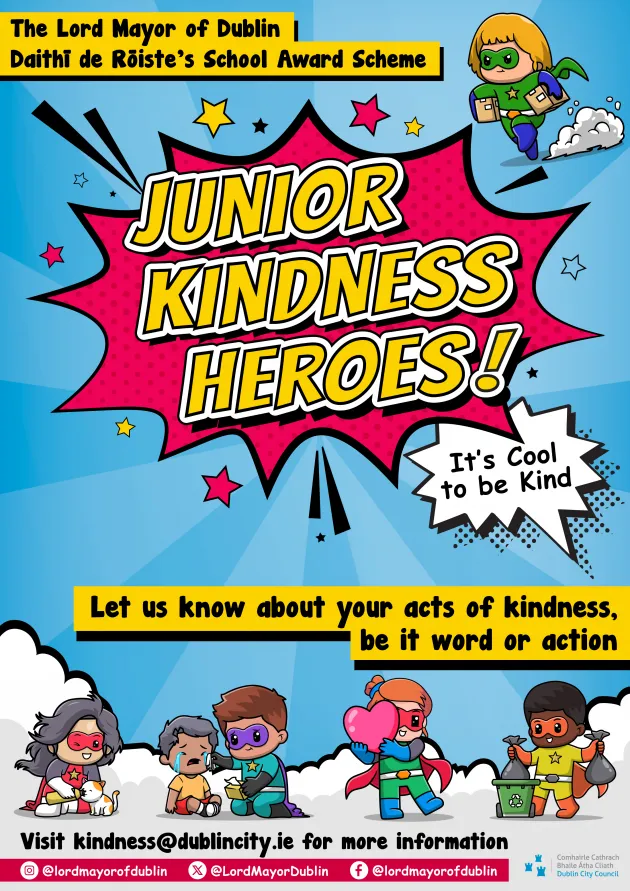 Kindness Heros Poster - Primary-School