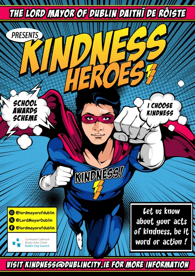 Kindness Heros Poster - Secondary-School