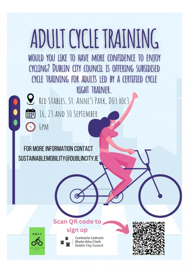Cycle Training for Adults Dublin City Council