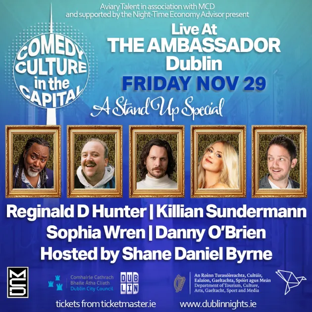 Poster for the Comedy Culture in the Capital’