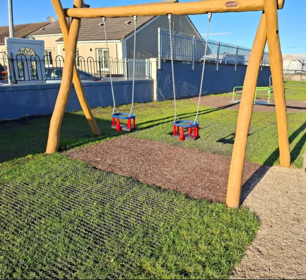 playground on Labre Park 1