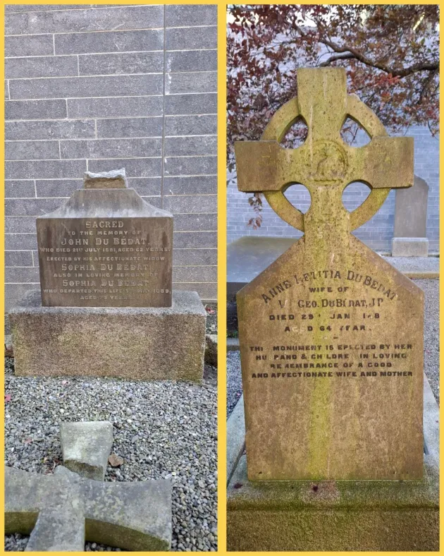 Du Bedat grave