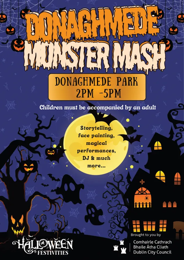 Donaghmede Monster Mash Poster