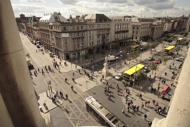 View of O'Connell Street