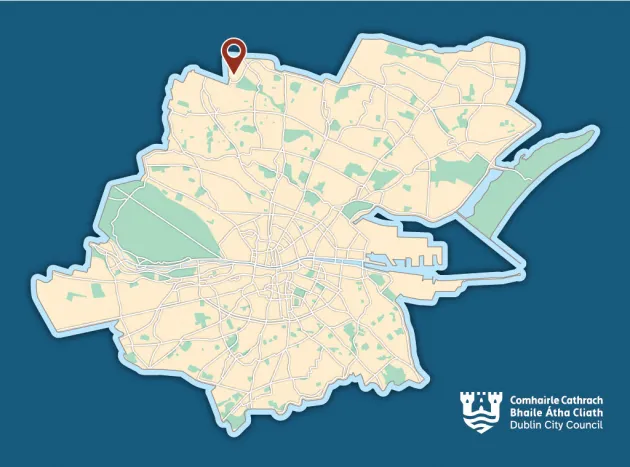 Jamestown Road Roundabout Skeleton Map 20 April 2026