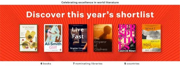 Dublin Literary Award Shortlist 2026