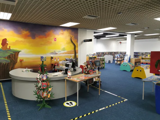 Central Library Mural
