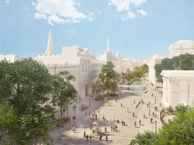 Grow College Green proposed  visual 1