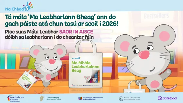 My Little Library Bag 2026 Irish