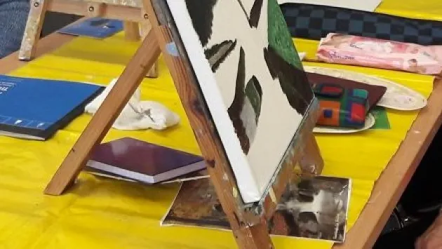 easel