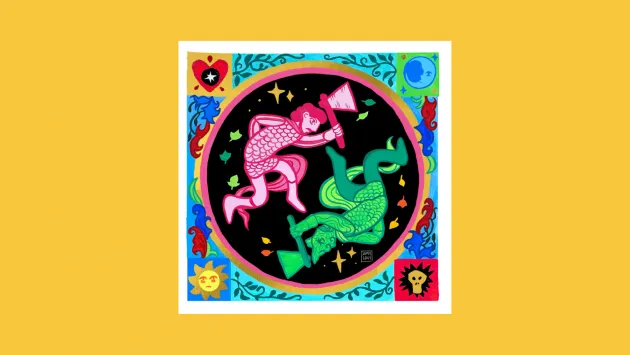 Image of Irish mythology 'The Green Knight' illustration by artist Amy Louise O'Callaghan