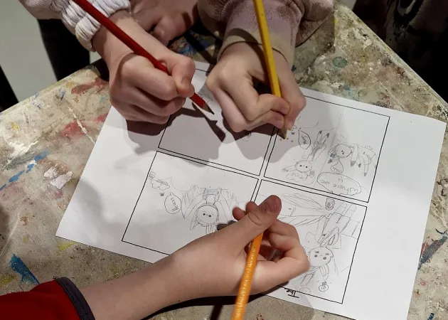 Creative Hubs: Comic Quest (Session 2 - Ages 8 to 12)