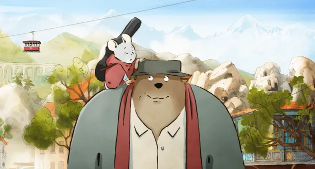 Image still from Ernest and Célestine : A Journey in Charabia
