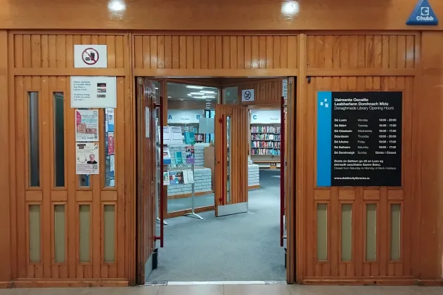 Doors of Donaghmede Library