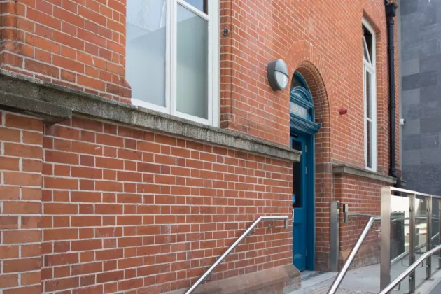 Entrance to Kevin Library