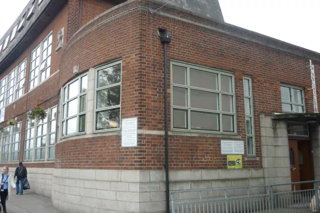 exterior of Marino Library