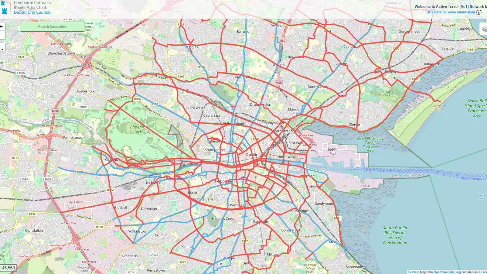 Active Travel Network Map