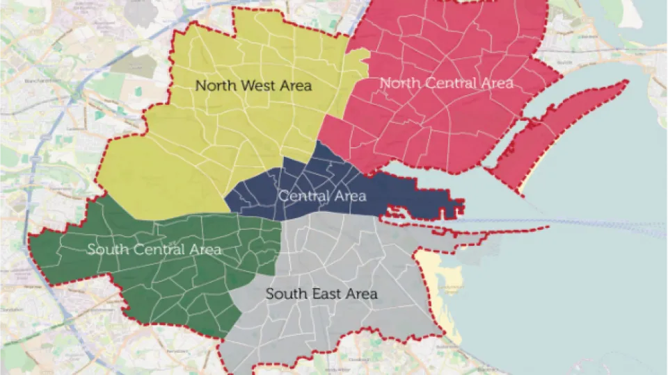 Area Bondary Map