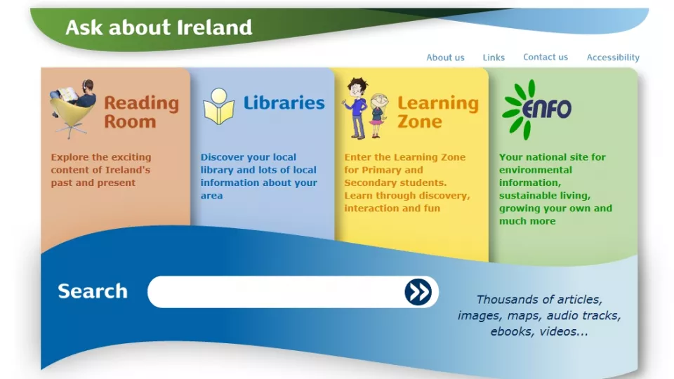 Ask about Ireland website