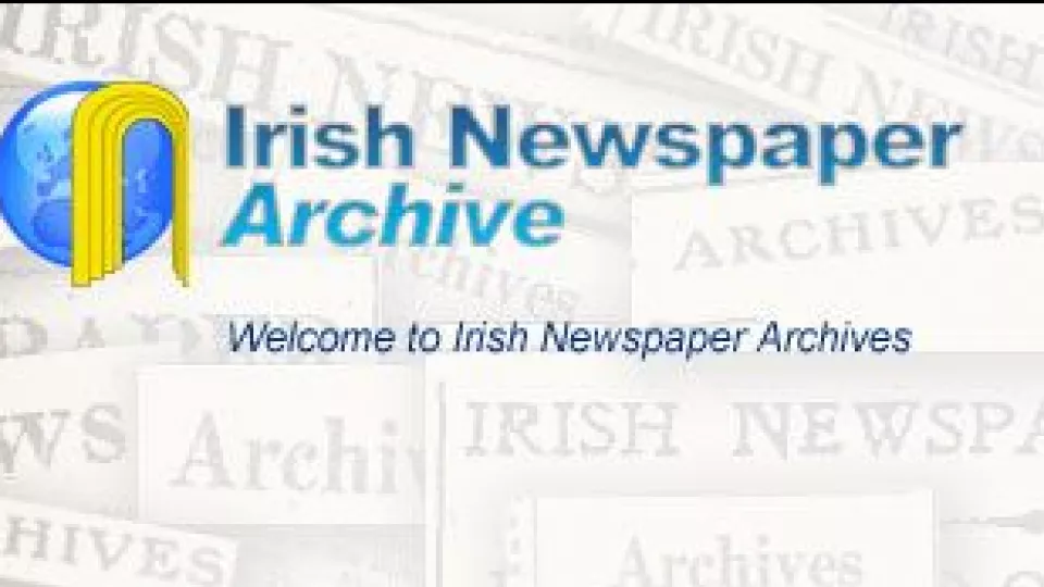 Irish newspapers archive
