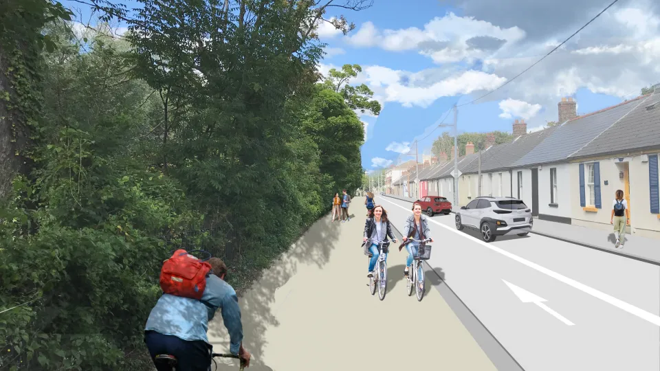 Dodder Greenway Beaver Row design 