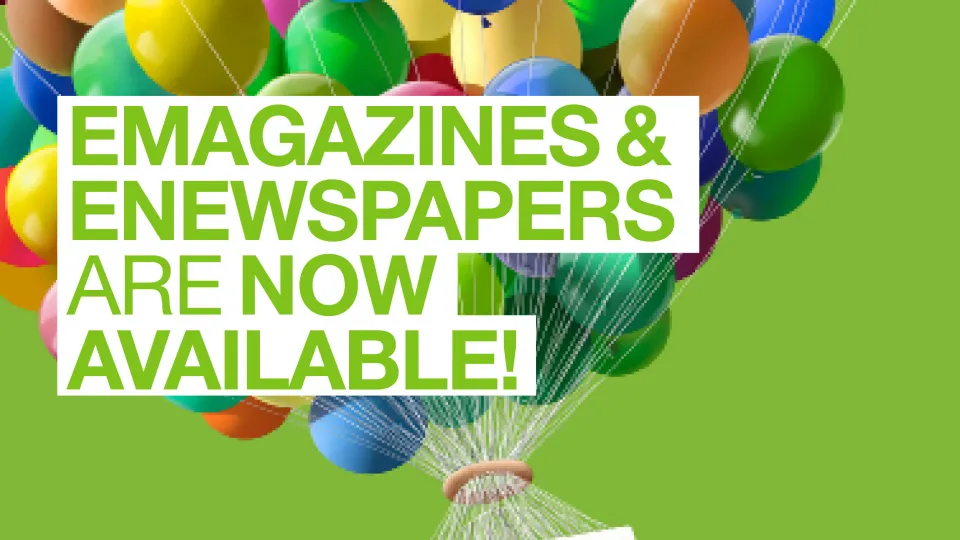 Borrow eNewspapers and eMagazines