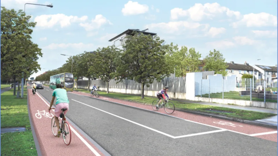 Oscar tryanor cycle lane